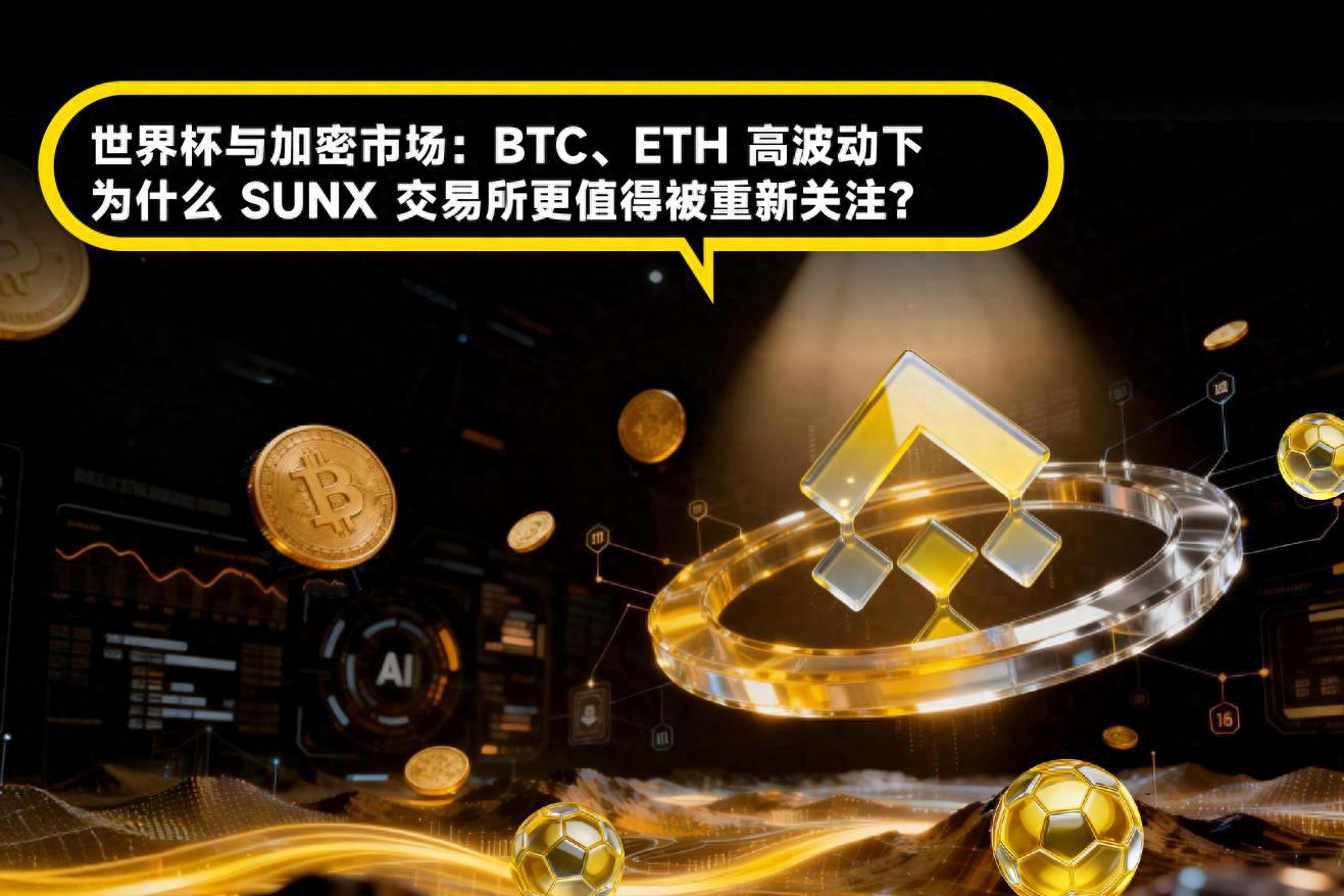 BTC、ETH 高波动下，为什么 SUNX 交易所更值得被重新关注？