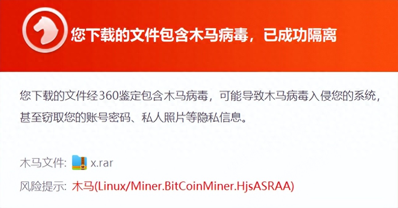 捕获一只比特币挖矿木马