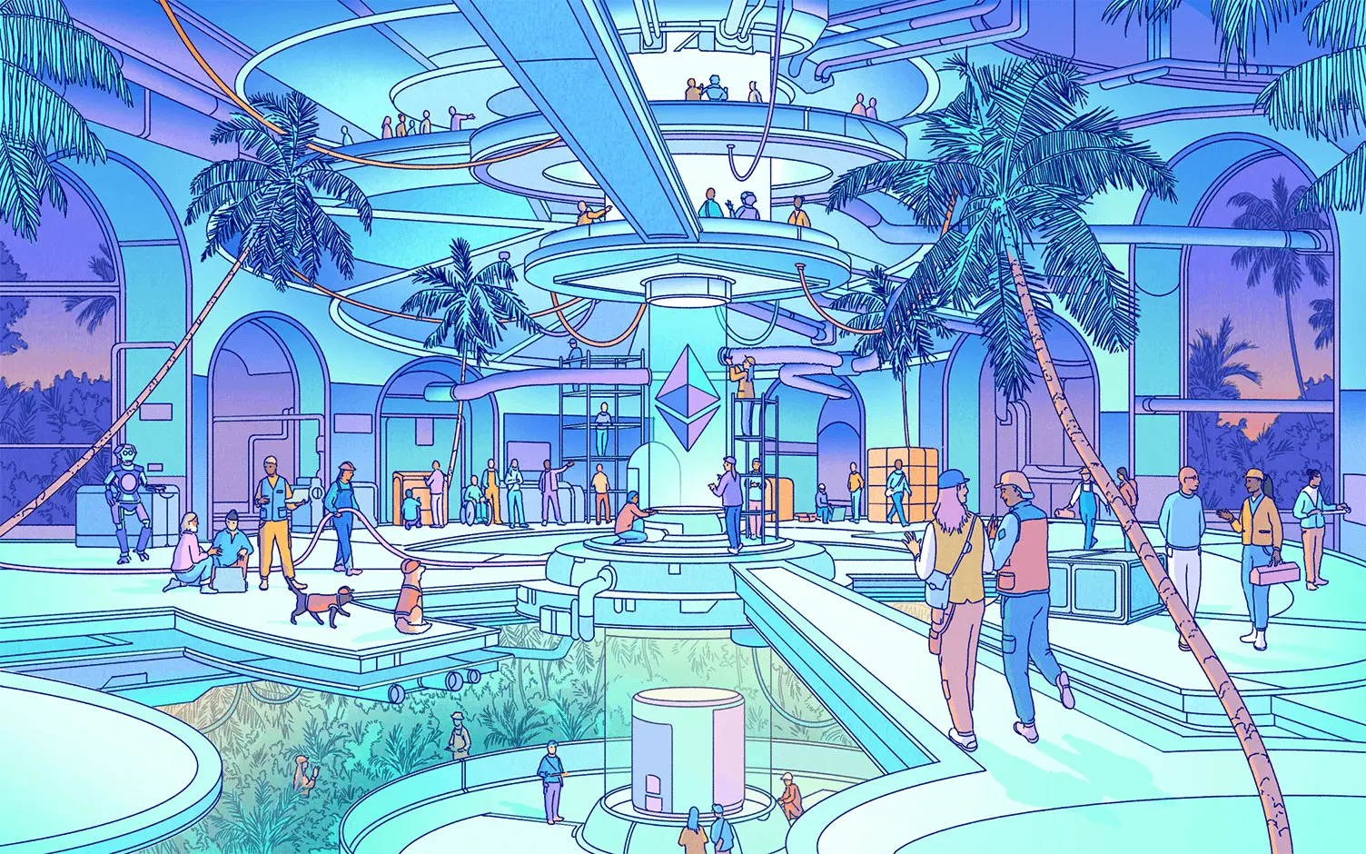 以太坊eth挖矿详细教程_比特币和以太坊的主要区别_比特币与以太坊的用途对比