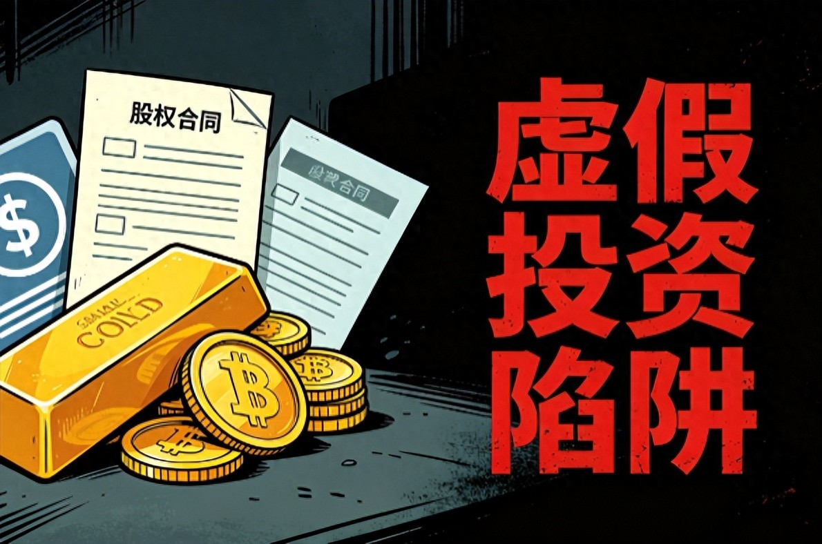 最新骗局黄金、虚拟币、内部原始股，专坑想暴富的人！