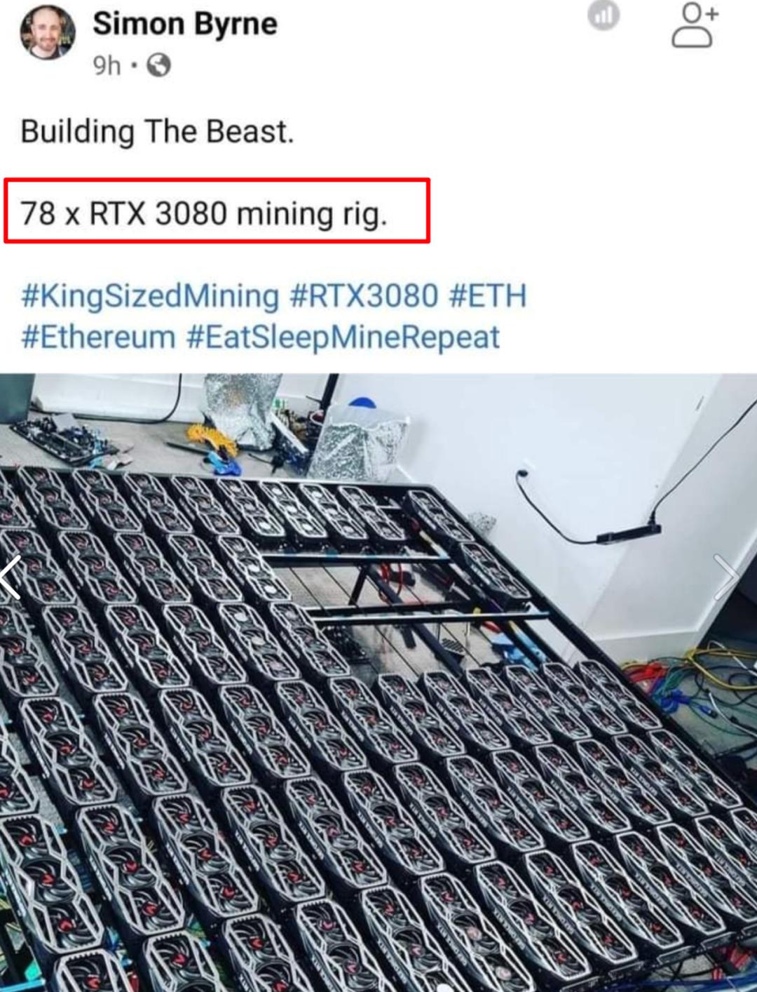 连RTX2080都倒涨1000，这些挖币的矿工们真的杀疯了
