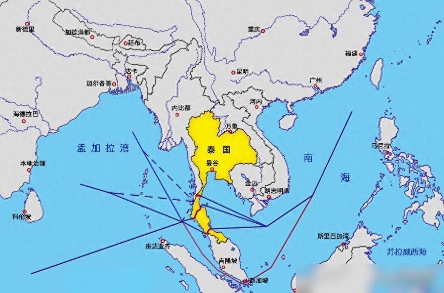 克拉运河计划为何搁浅多年，泰国：弊多利少，邻里关系不好搞