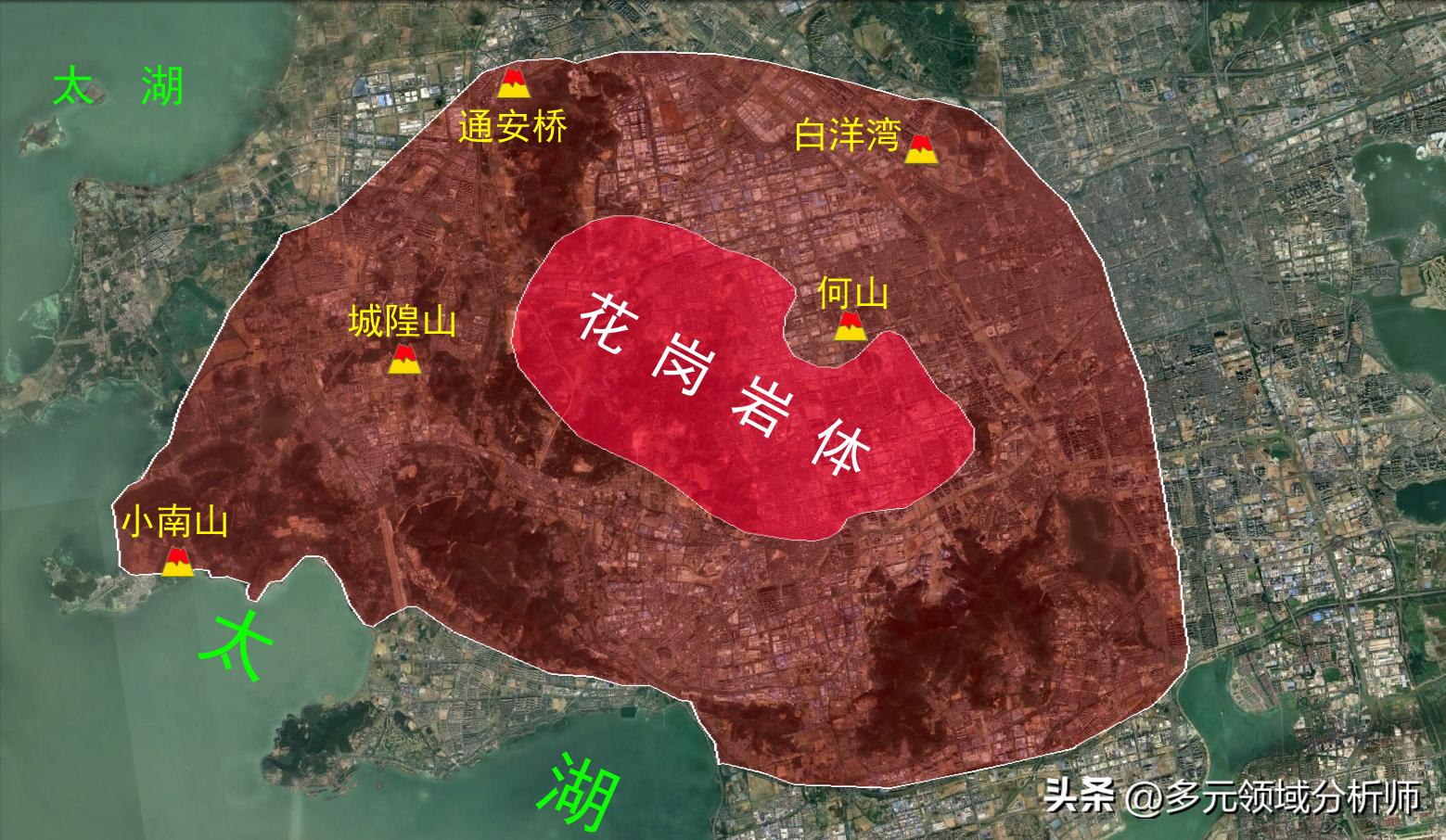 大家在这300平方公里"大盆"中挖水晶,江苏南部怎么也有水晶矿?