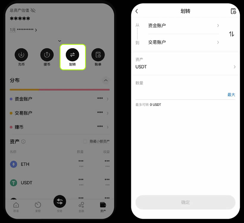 欧易OKX现货交易资金划转、买入卖出全流程教学(App/Web端操作指南)