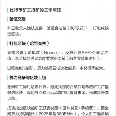 比特币矿工挖矿核心原理_比特币 挖矿 原理_比特币矿工挖矿工作原理