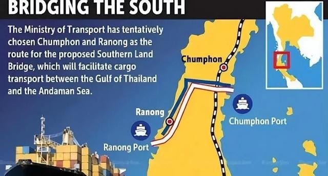 运河改路桥,泰国加速推进克拉地峡大通道项目!海陆联运通两洋