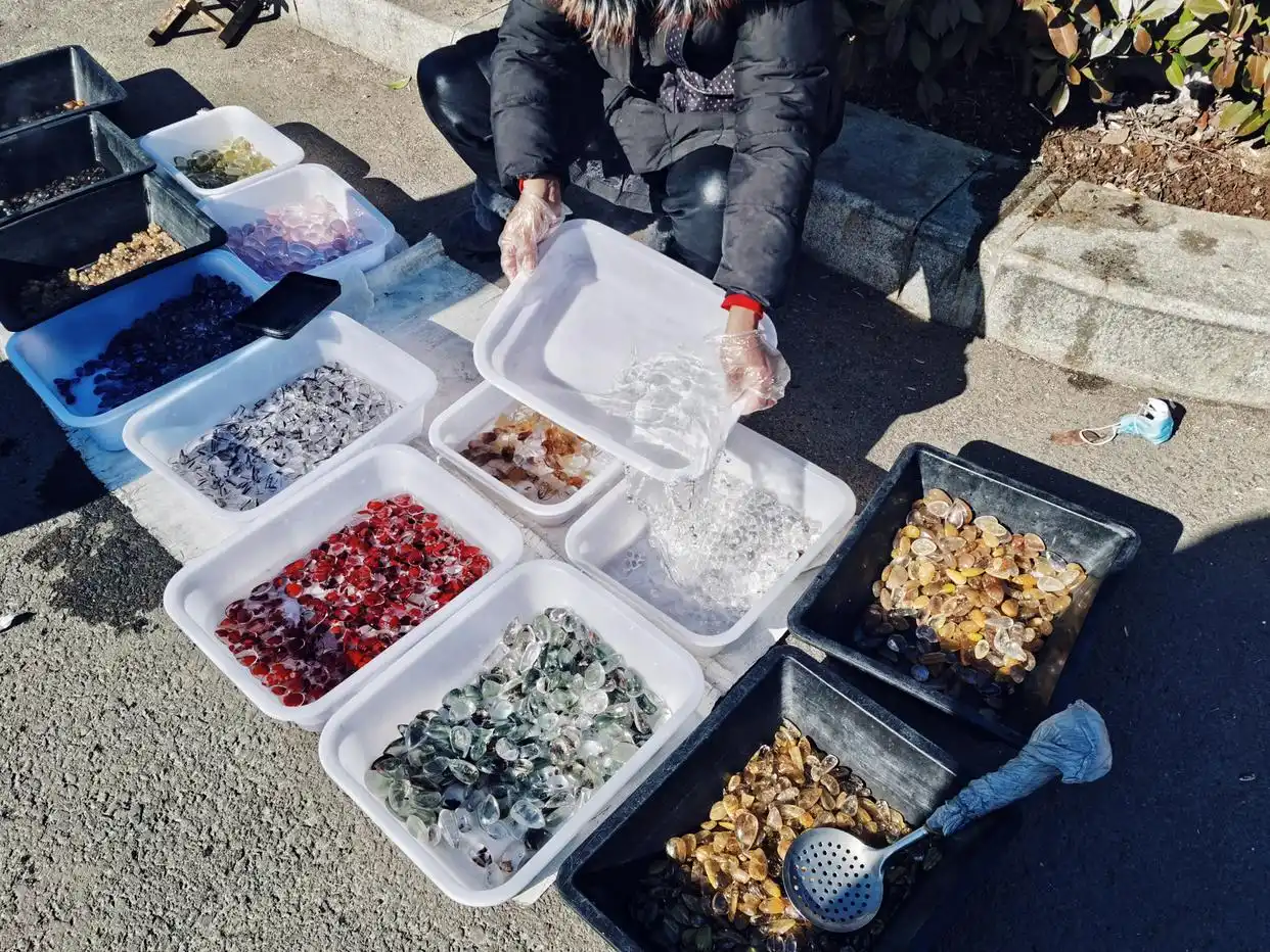 水晶之都水晶交易_东海水晶城水晶集市_水晶矿场 宝石猜猜