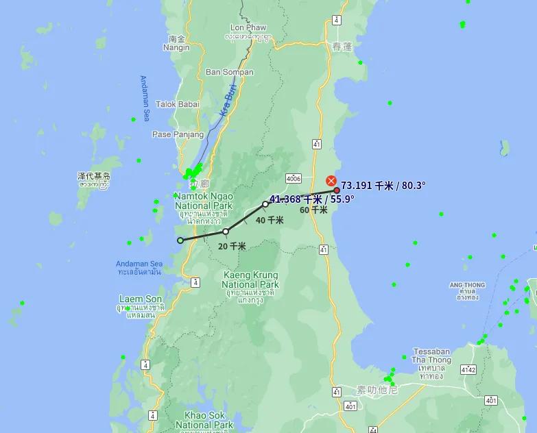 克拉运河最合适的路线在哪里？