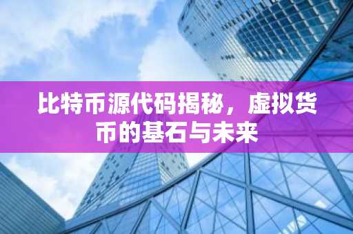 比特币源代码揭秘,虚拟货币的基石与未来