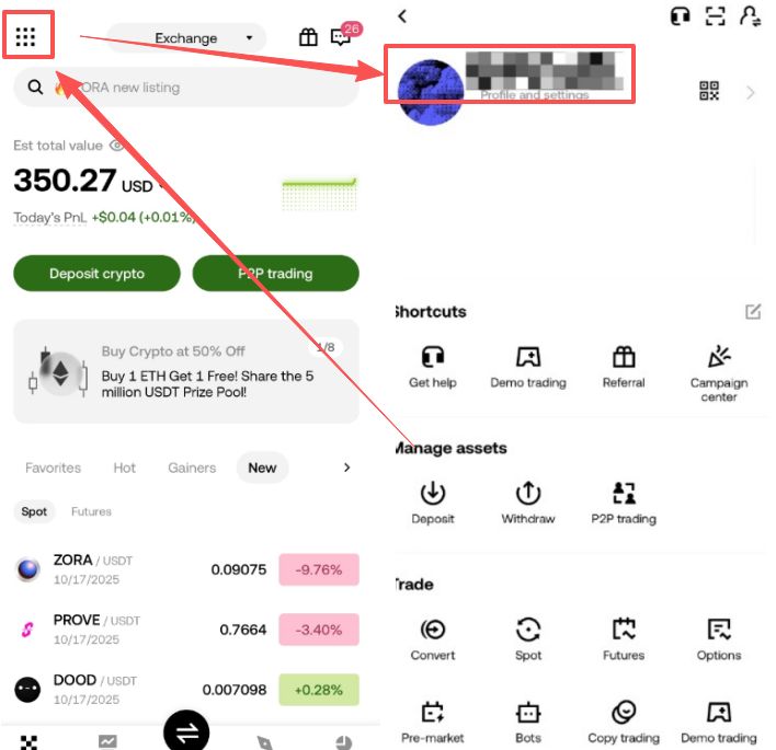 欧易OKX保姆级新手教程:注册、App 下载到买币全流程