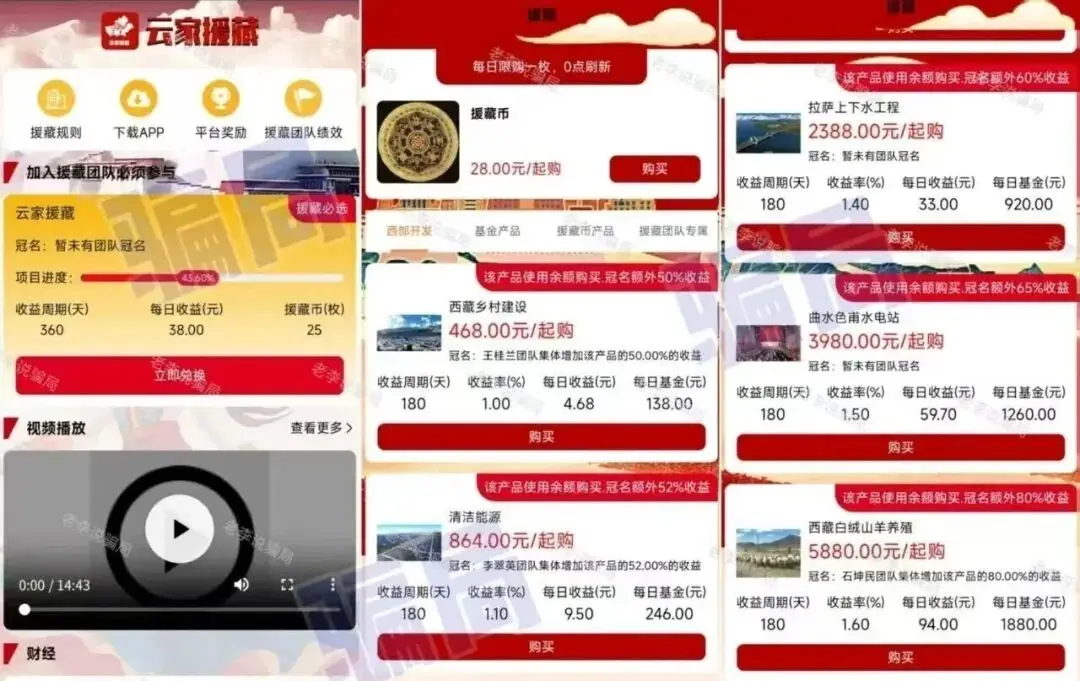 虚拟货币代理奖金制度_投资项目骗局套路_本周骗局汇总