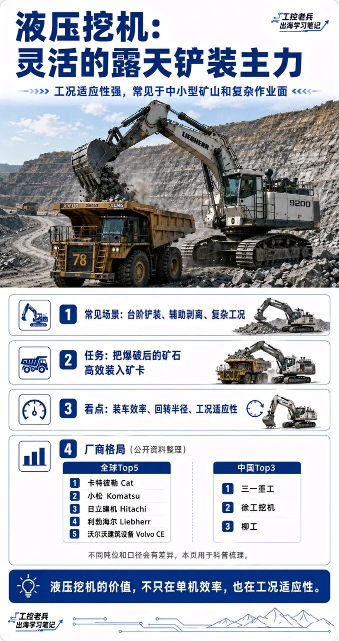 一文看懂采矿端设备：流程、设备位置和主流厂家Top榜