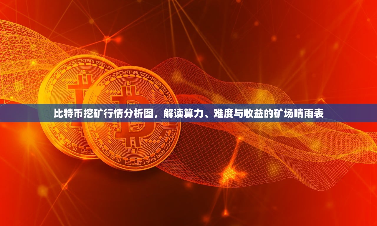 比特币挖矿行情分析图,解读算力、难度与收益的矿场晴雨表