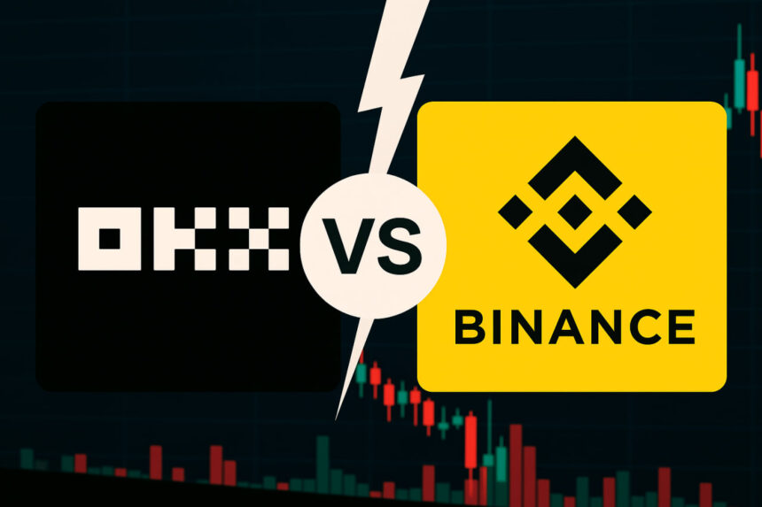 币安(Binance)和欧易(OKX)交易所比较:手续费、排名与安全性对比