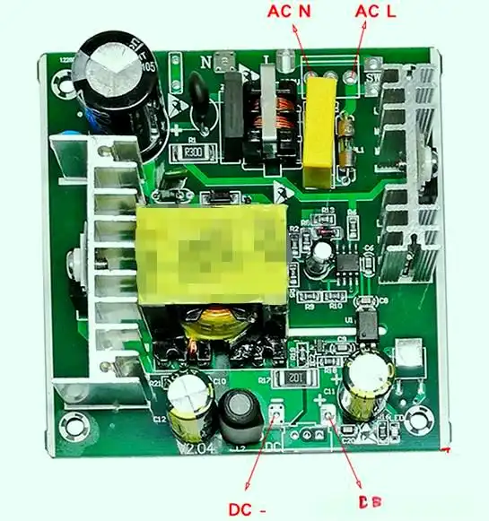 开关电源原理图绘制_开关电源类型与工作原理_矿机电源原理图纸