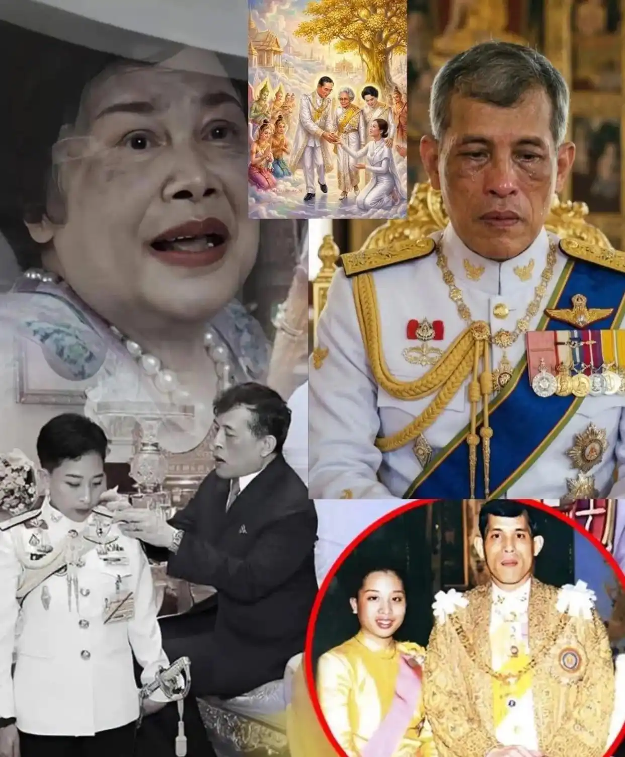 泰王玛哈长跪亡女棺前真相_泰国皇室亲王_帕公主近亲结婚悲剧