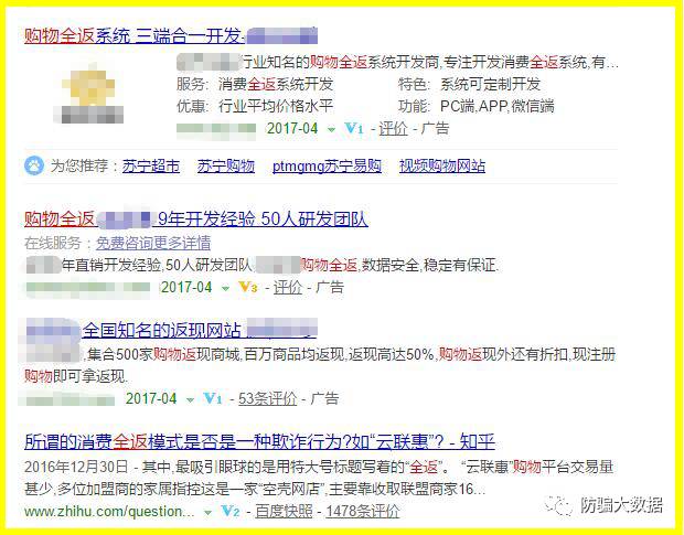 购物(消费)全返骗局猖獗泛滥,为什么你总是中招!
