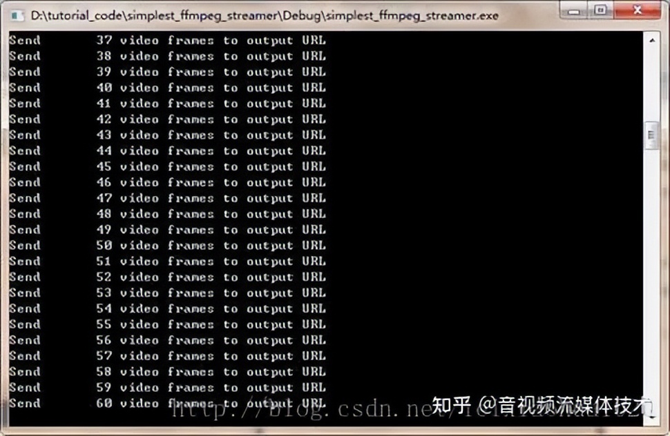 最简单的基于FFmpeg的推流器(以推送RTMP为例)